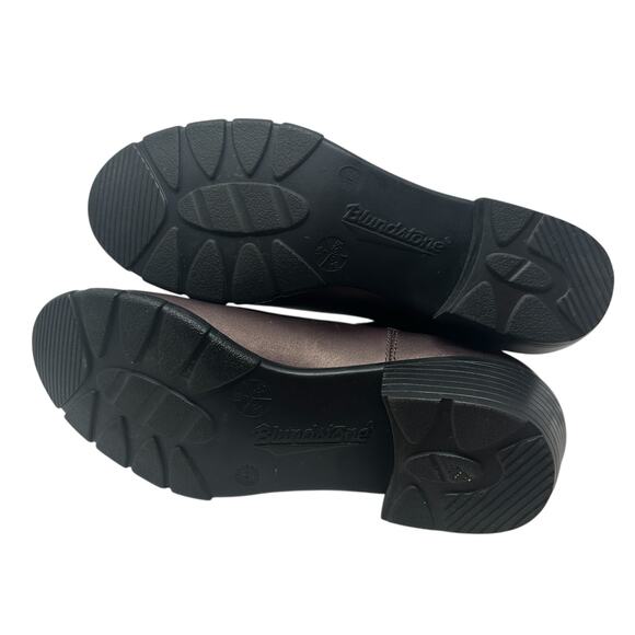 Blundstone Heeled Boots 1963 Chelsea Leather Copper Bronze Rose Gold Size US 10 - Picture 11 of 12